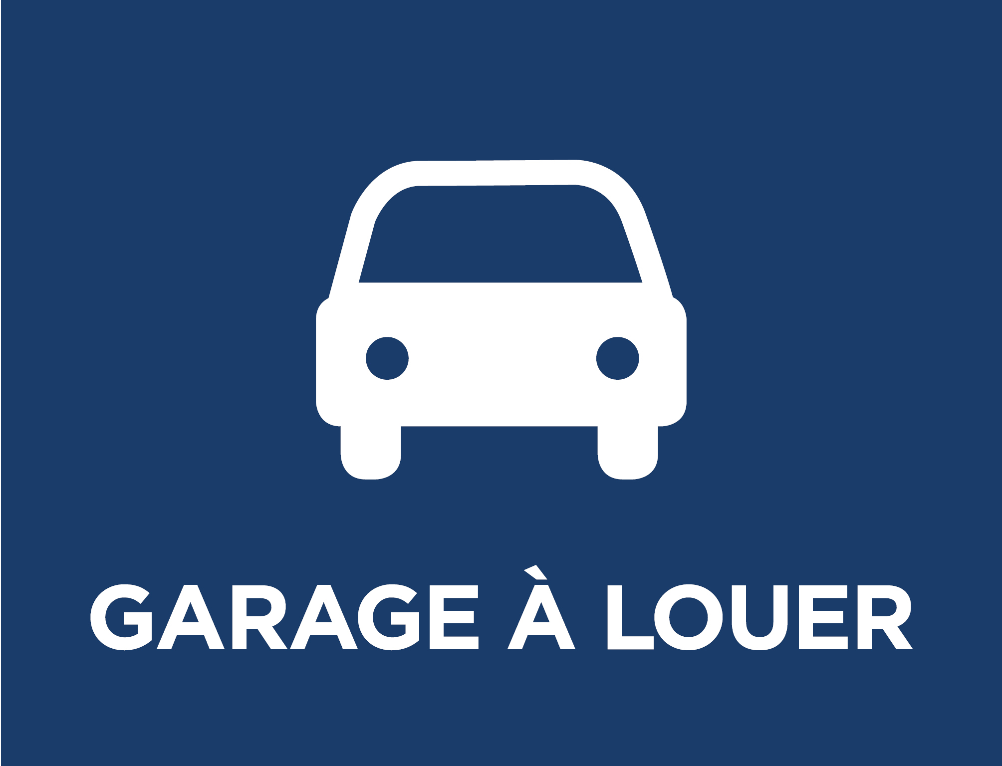Garage dans résidence Fermée